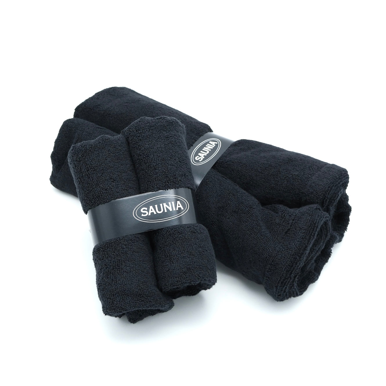 Face Towel – Linen Terry (Black) 50×70cm