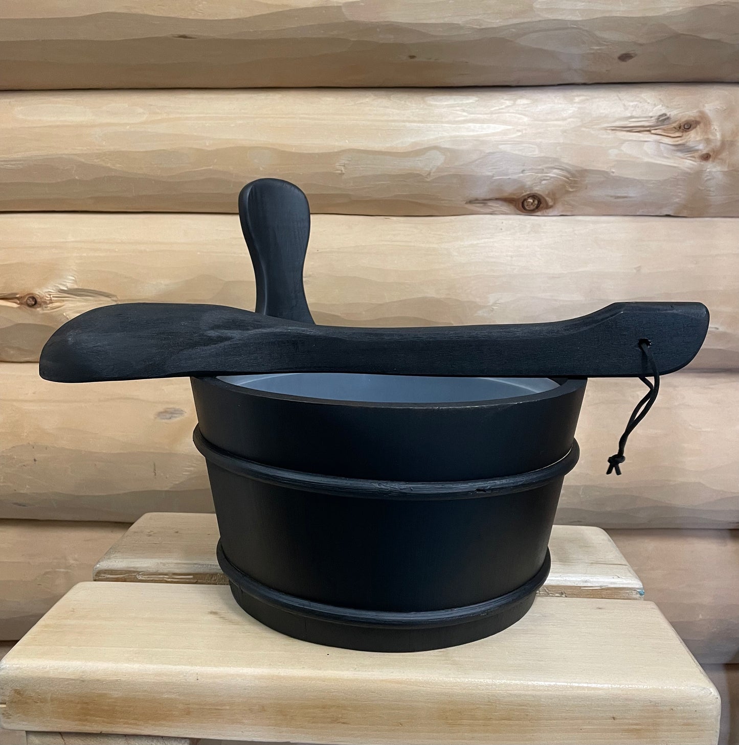 Midnight Burn Sauna Wooden Ladle