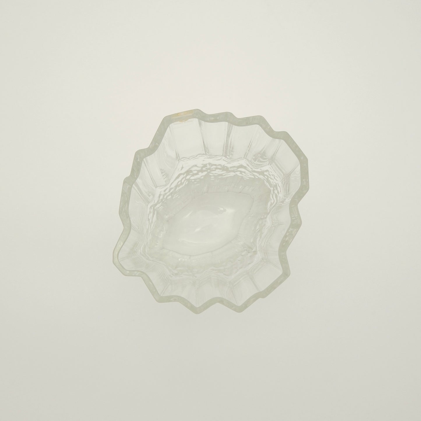 Iittala Pallas Clear Vase – Tapio Wirkkala (Model 2786), 20 cm (Retro)