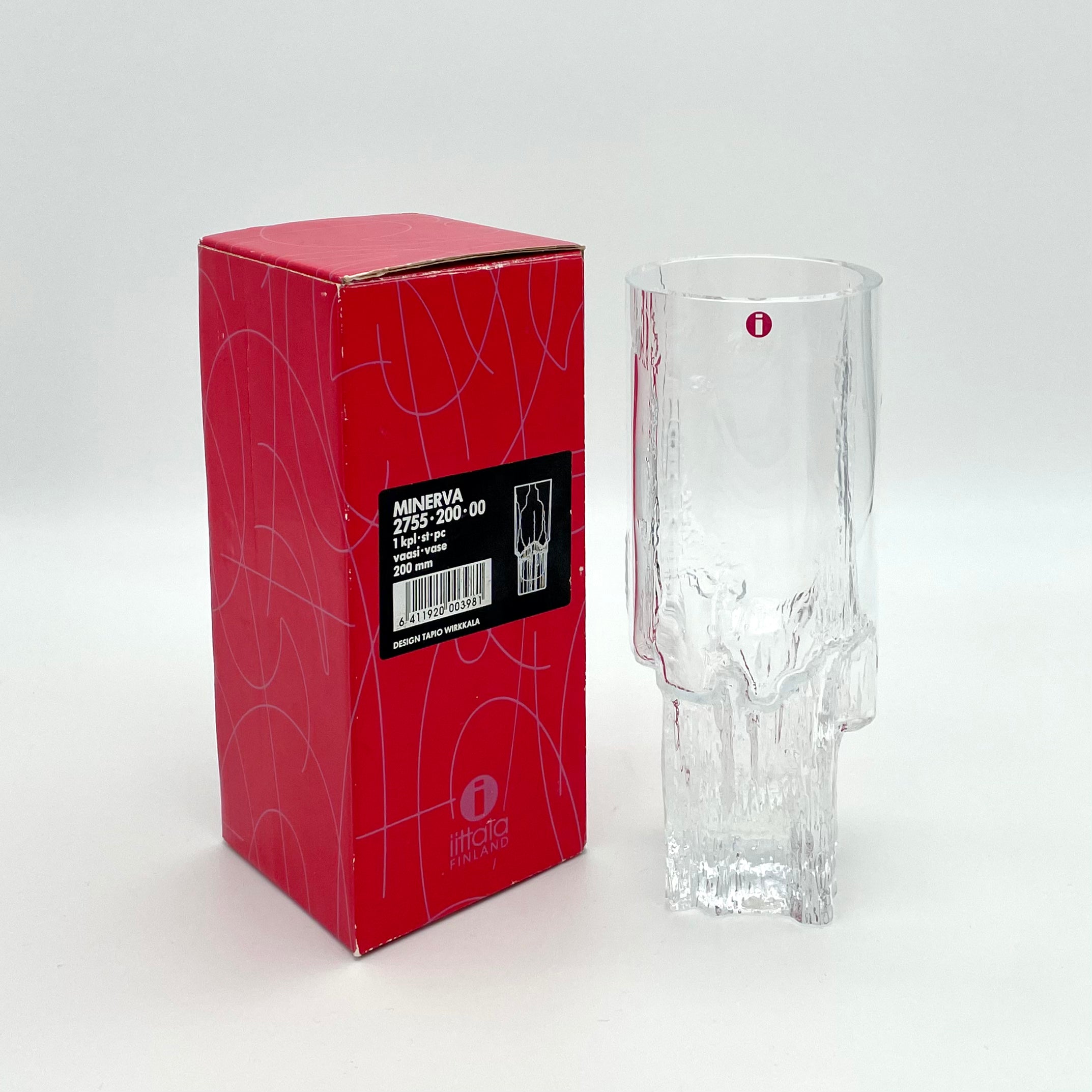Minerva Vase 200 mm – Tapio Wirkkala (Iittala, 1975 Design) Retro