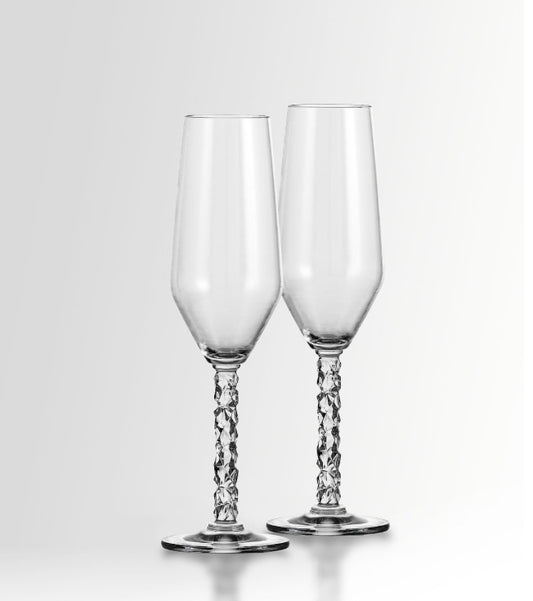 Carat Champagne Glass 2-Pack