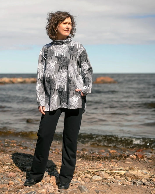 PALO Hoodie, Baa, Dark Grey