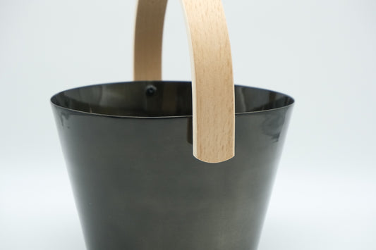 Smoked Aluminum Sauna Bucket