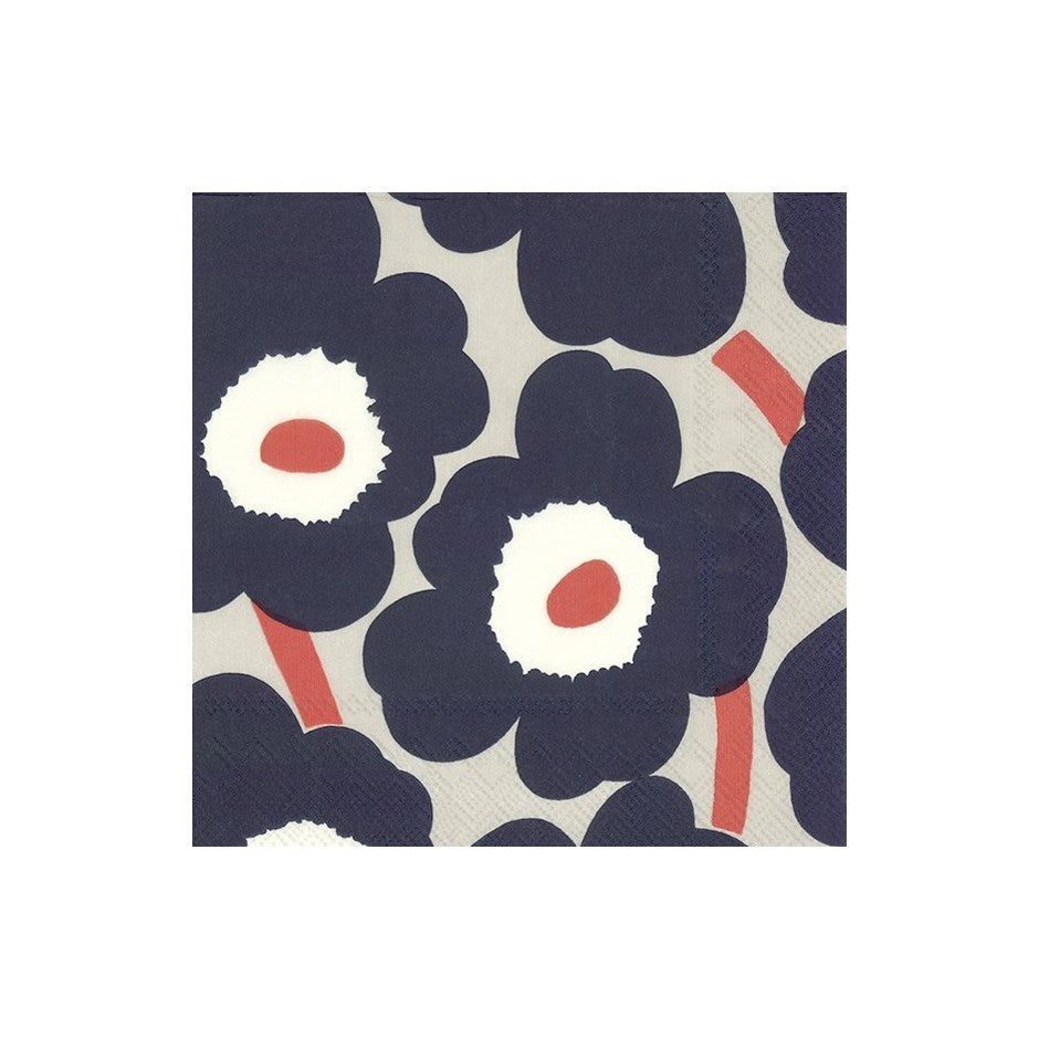 Unikko Linen Cocktail Napkins