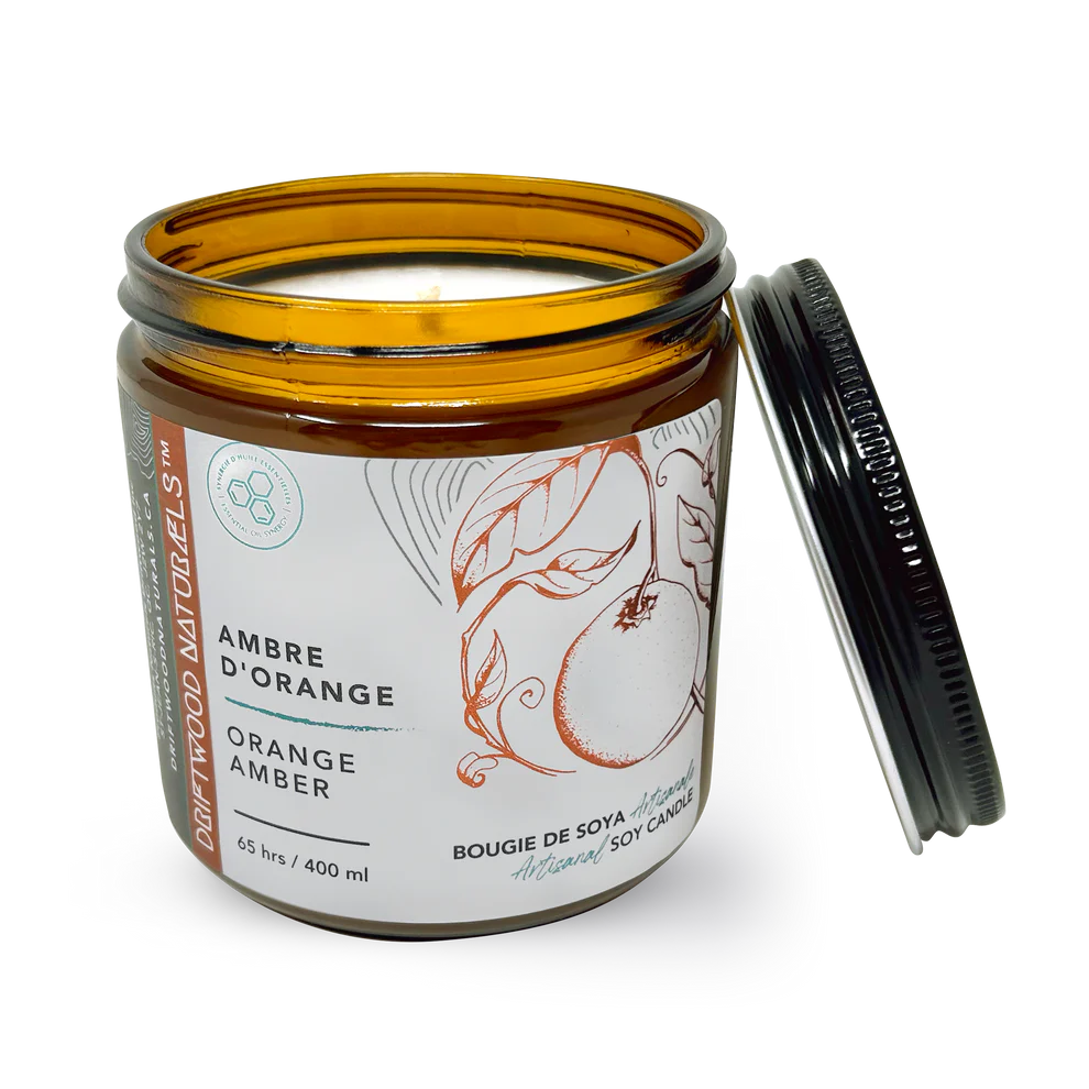 Orange Amber - Artisanal Soy Candle