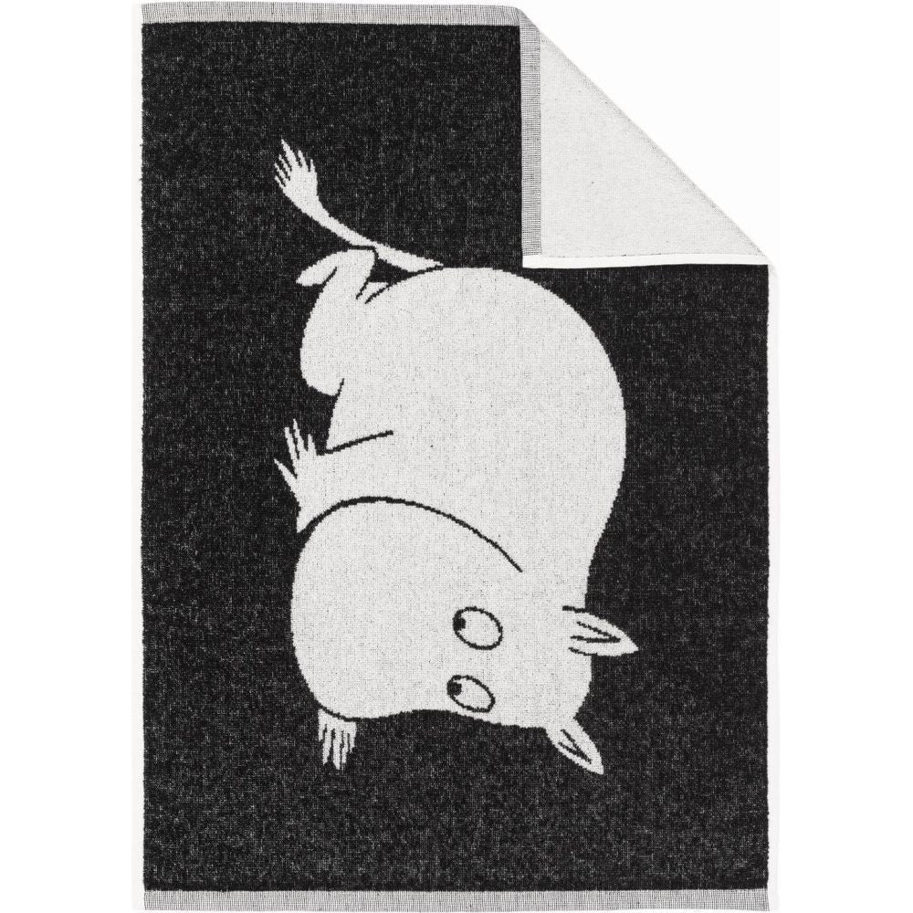 Moomin Hand Towel, Black