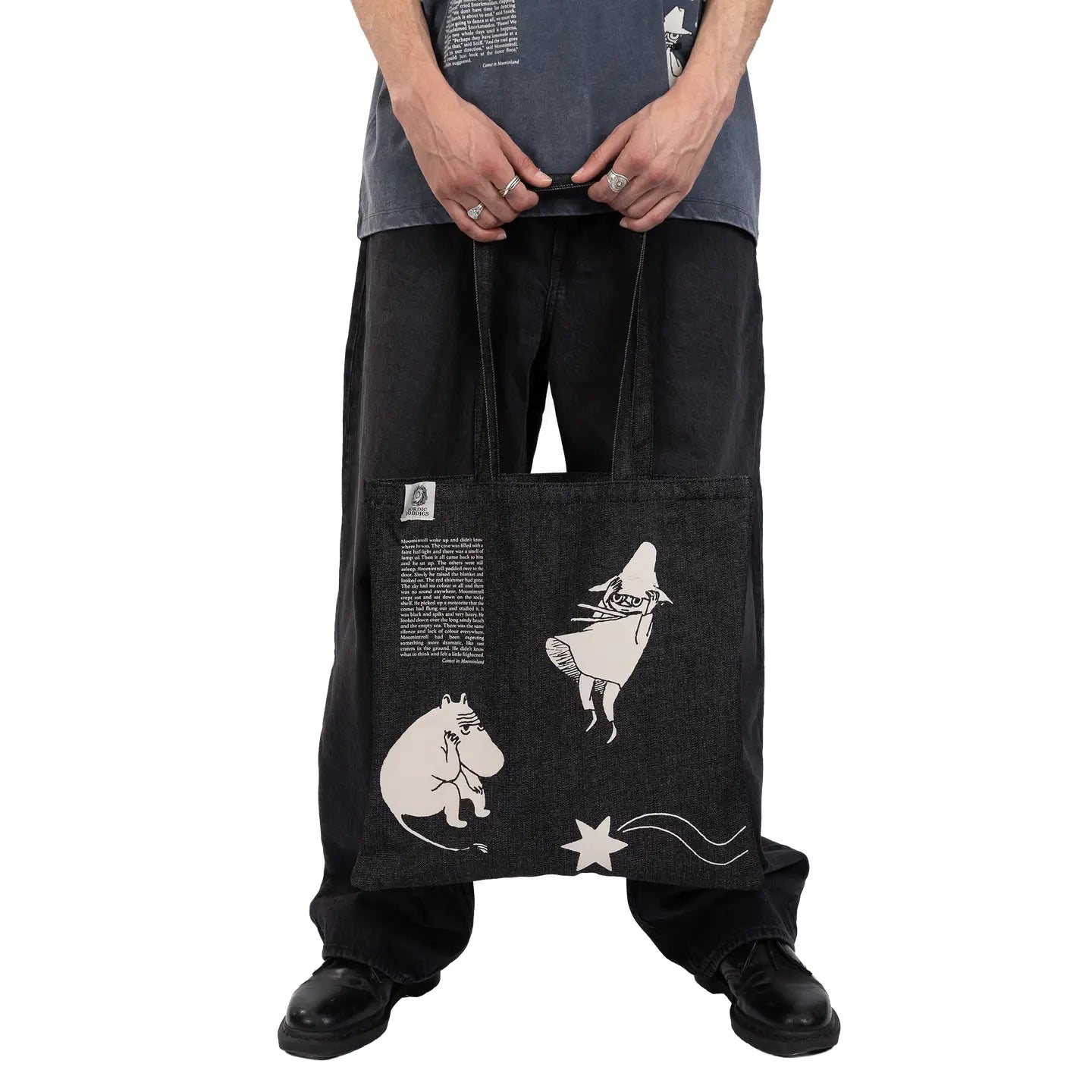 Moomin Novels Denim Bag