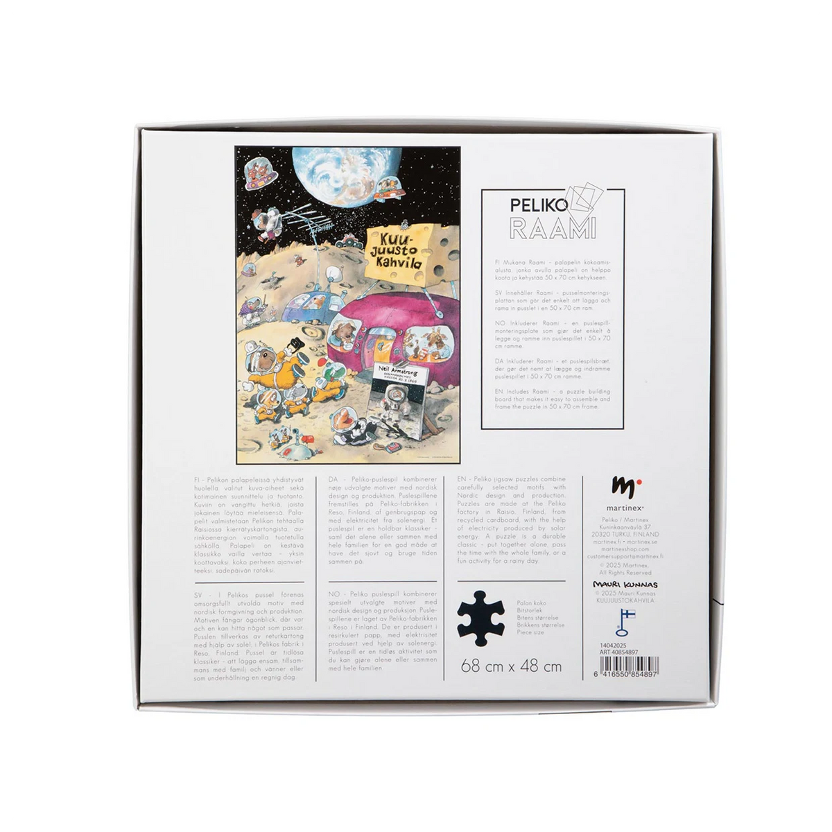 Moon Cheese Cafe - Mauri Kunnas 1000 Piece Puzzle