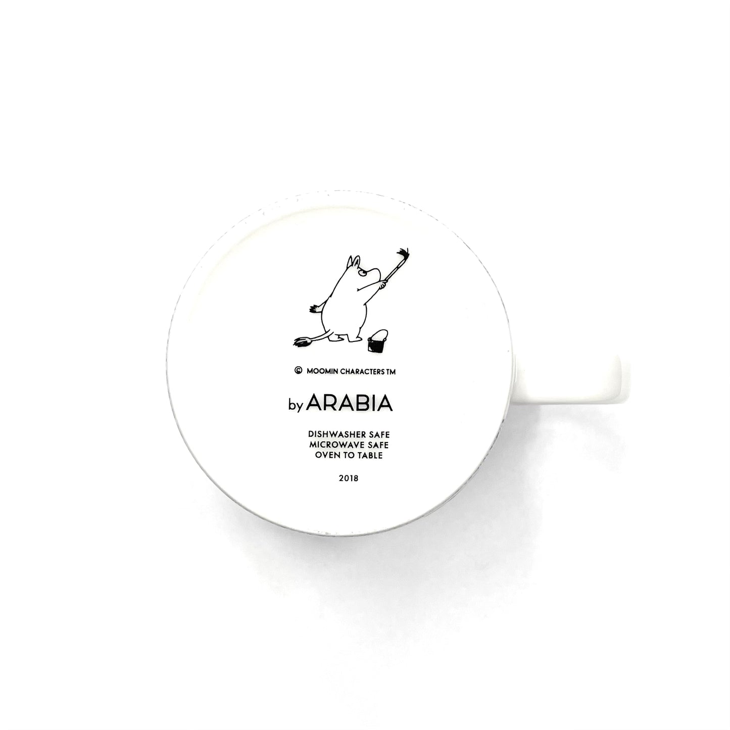 Arabia Moomin Mug – Light Snowfall (300ml, 2018 Seasonal Edition)