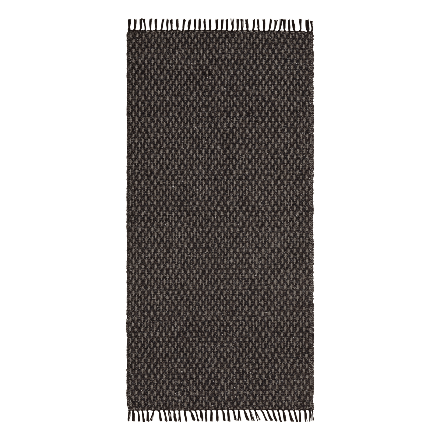 Julie - Mixed Cotton and Vinyl (Black)