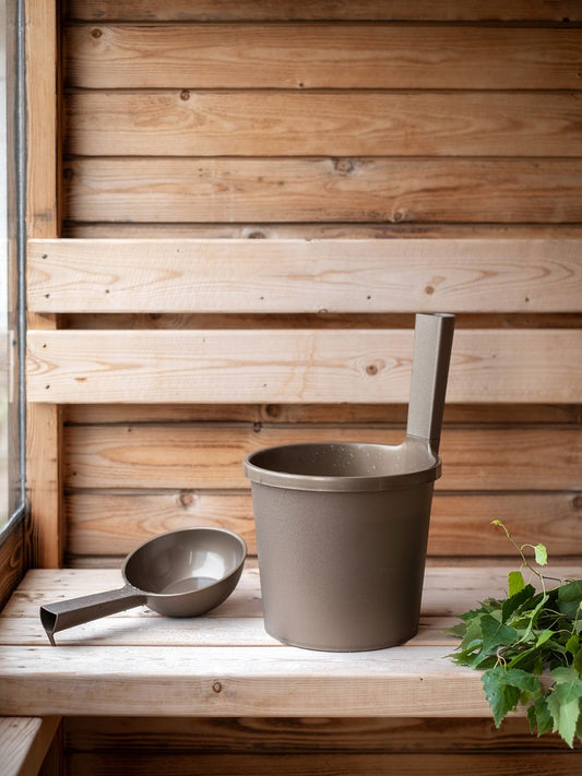 Orthex Sauna Bucket 5 L - Brass