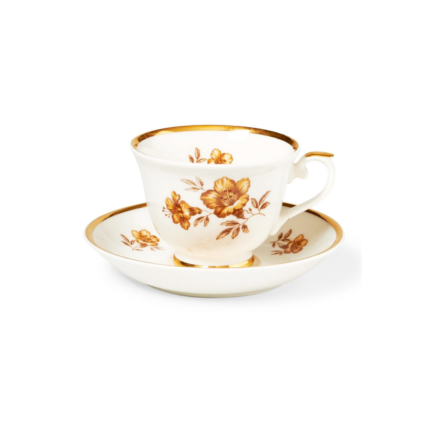 Arabia Myrna Coffee Cup and Saucer - Tea Time Set