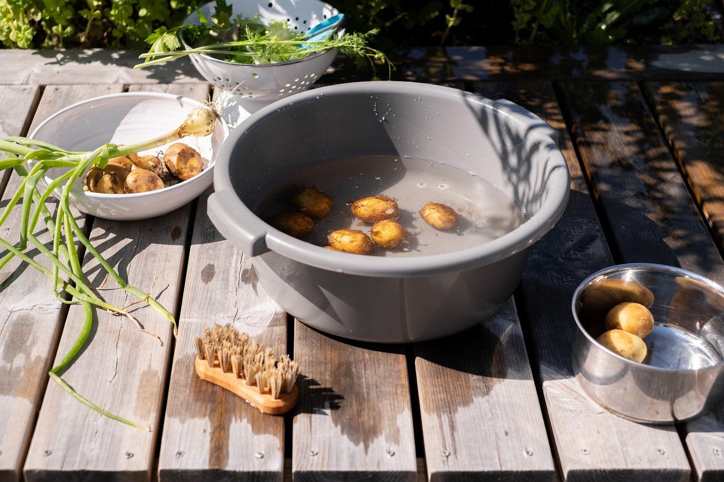 Orthex Sauna Basin 12 L - Stone Grey