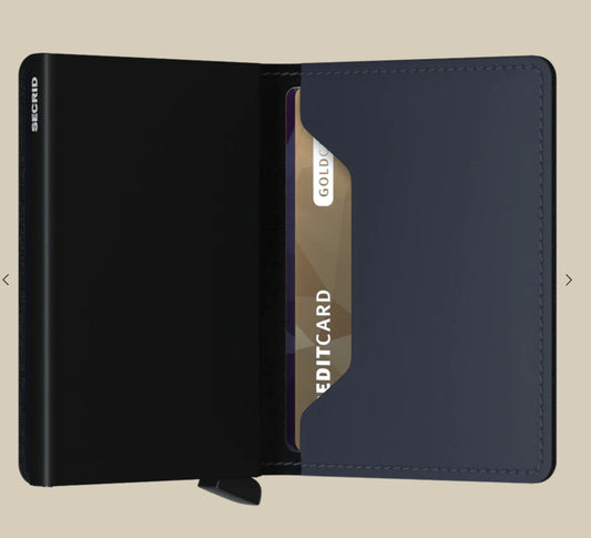 Slimwallet Matte Night Blue