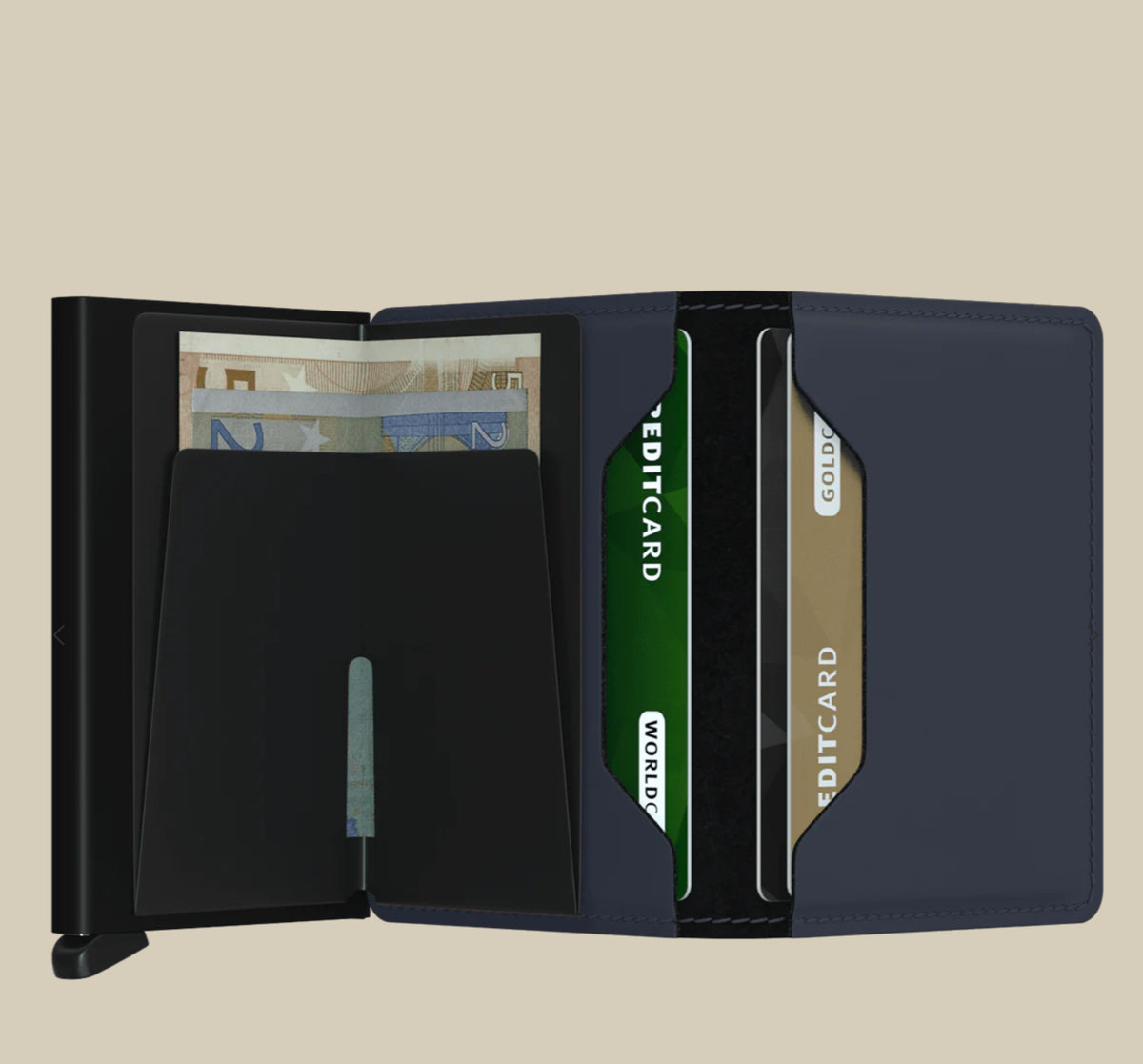 Slimwallet Matte Night Blue