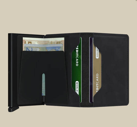 Slimwallet Vintage Black