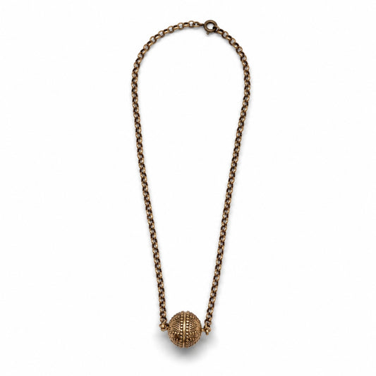 Vintage Kept Filigree Halikon Pendant Necklace 42cm