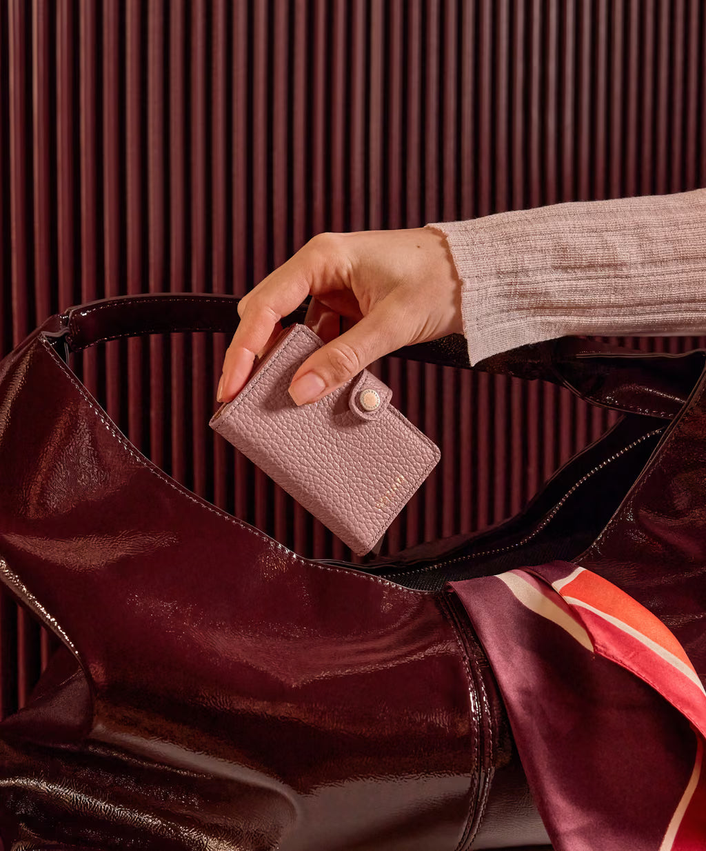 Miniwallet Pebble Rose