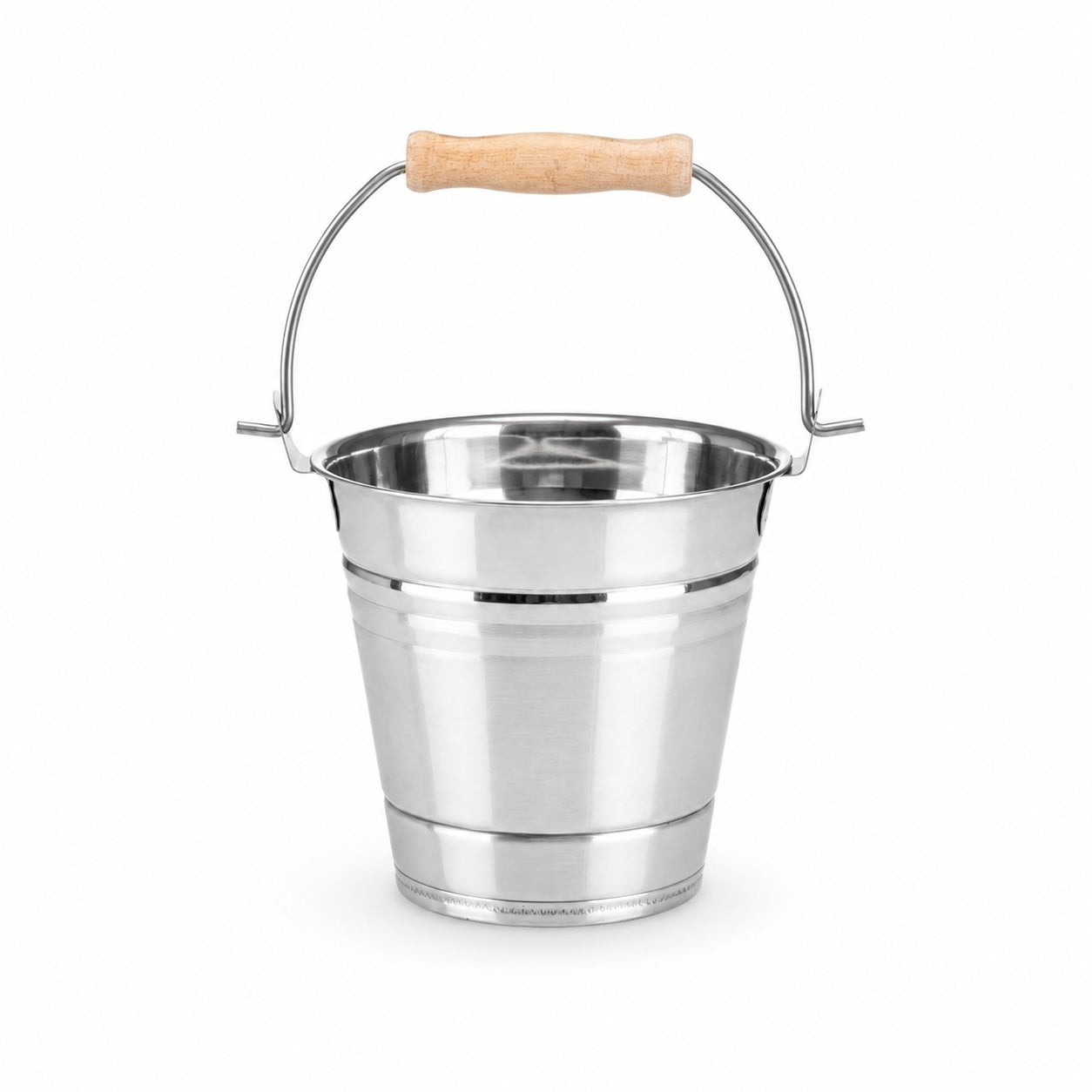 4Living Stainless Steel Sauna Bucket – 2L