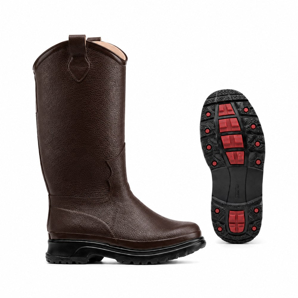 Suomen Kumitehdas Suzie Rubber Boot — Konjakki