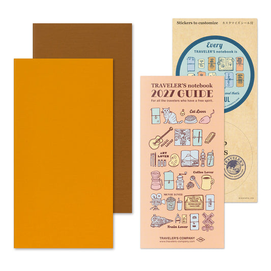 Traveler's notebook Refill 2027 Weekly Vertical