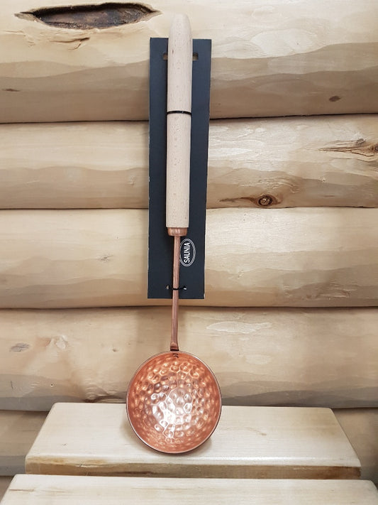 Saunia Copper Ladle - 48cm
