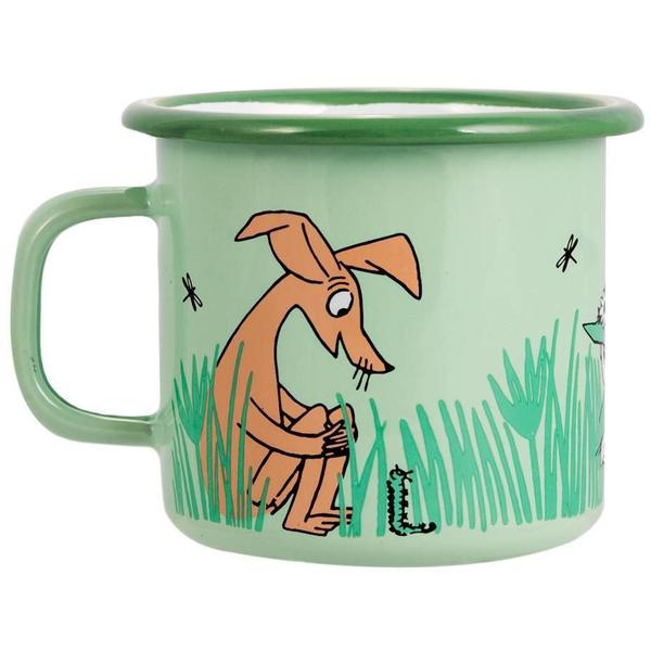 Moomin in the Garden “Boys” Children's Mug - green 250ml