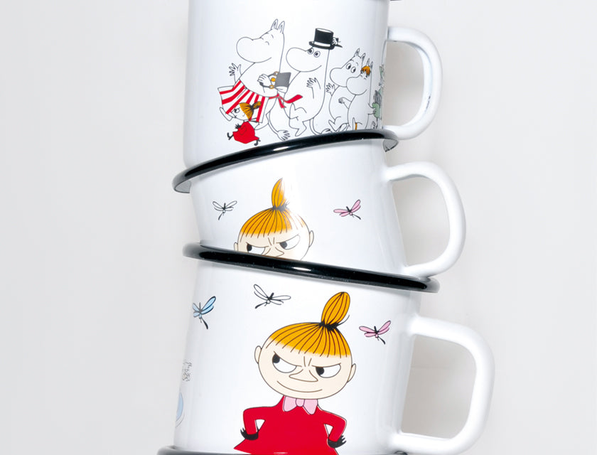 Moomin Colours Little My Children's Enamel Mug