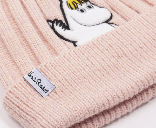 Snorkmaiden Kids Winter Beanie- Light Pink