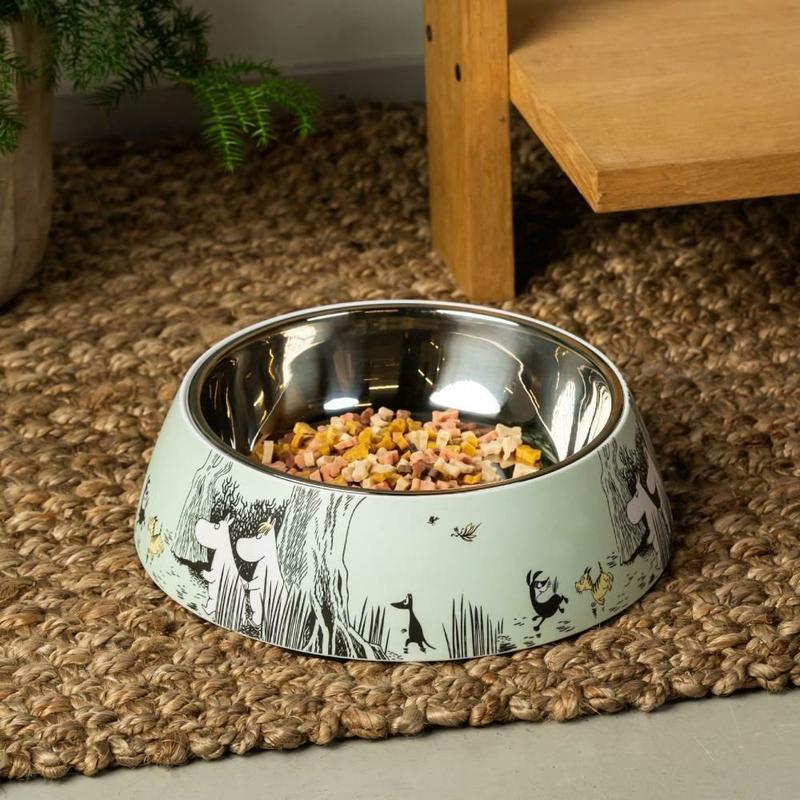 Moomin XL Pets Food Bowl- Green