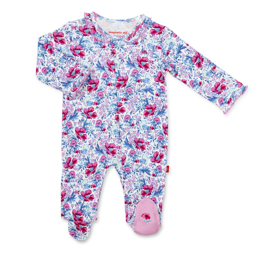 Darlington Floral Organic Cotton Magnetic Sleeper