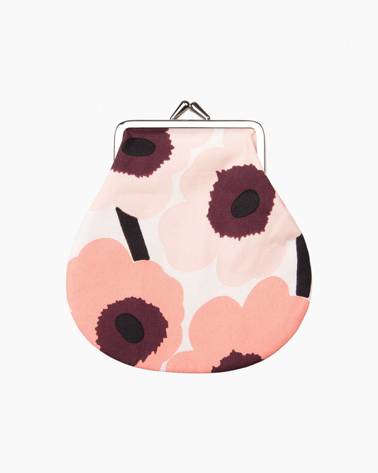 Pieni Kukkaro Mini Unikko Purse in (Peach) and/ or (Yellow)