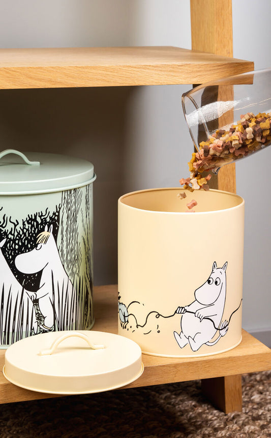 Moomin Pets Tin Jar- Green