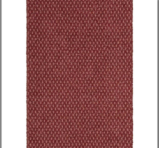 Julie – Mix Cotton / Vinyl Rug, Red