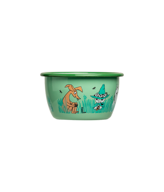 In the Garden, Boys - Enamel Bowl 300ml