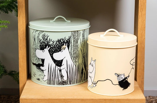 Moomin Pets Tin Jar- Yellow