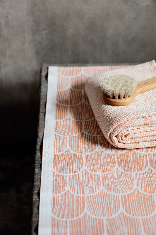 PAANU Sauna Cover White- Cinnamon