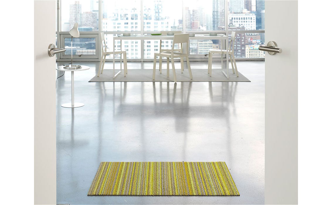 Skinny Stripe Citron Mat