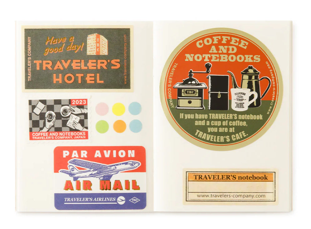 Traveler’s Notebook Sticker Release Paper - 017