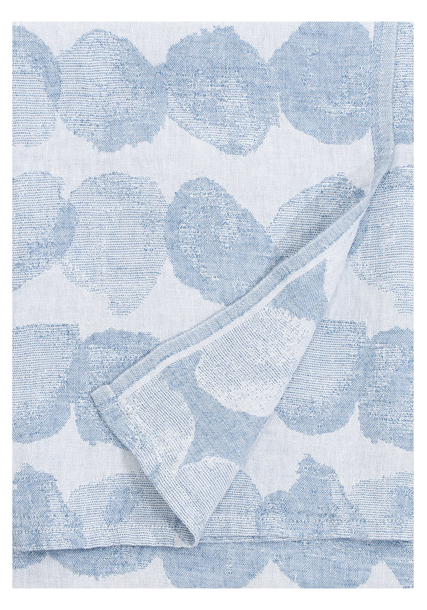 SADE (Rain) Large Linen Bath Towel