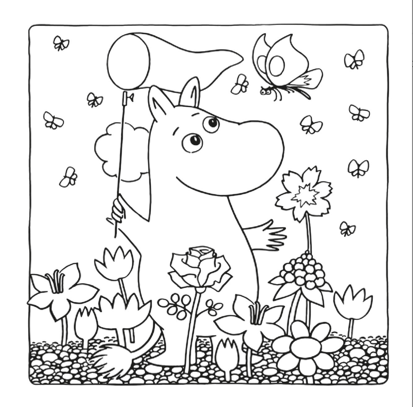Moomin Moments - A Cute and Cosy Colouring Book
