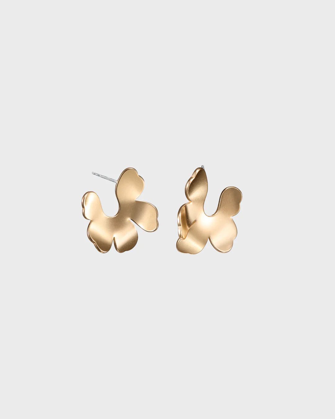 Kalevala x Marimekko Unikko Small Bronze Earrings