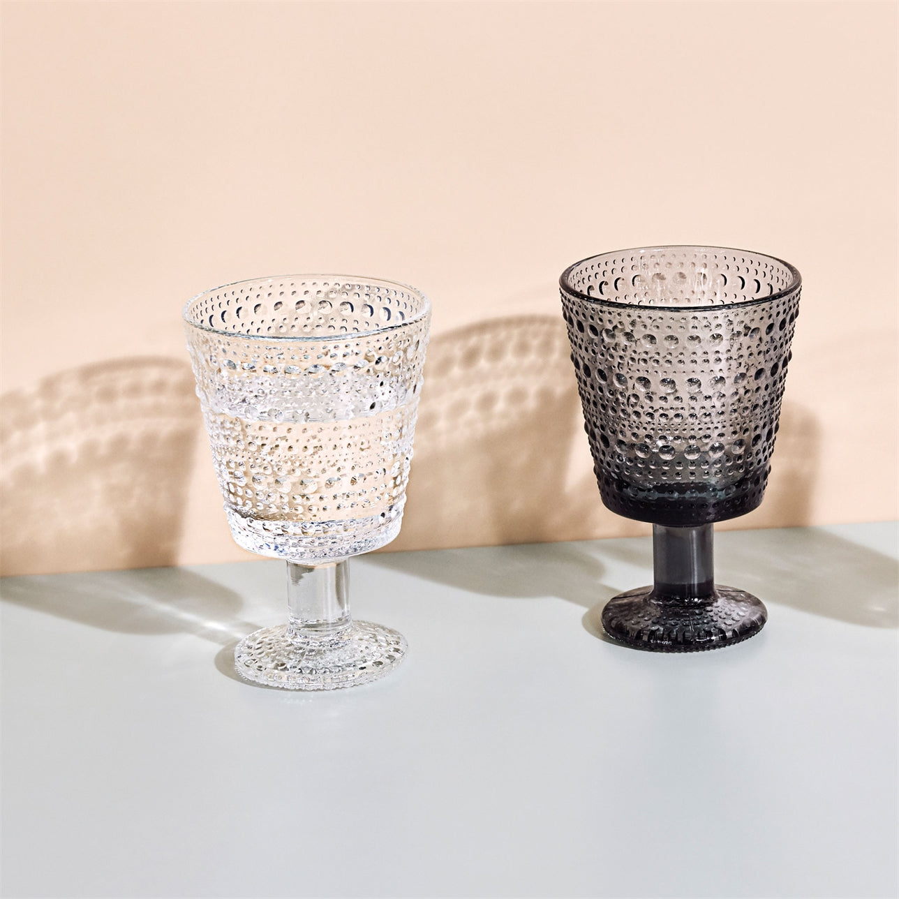 Kastehelmi Goblet 26 cl – Clear (Set of 2)