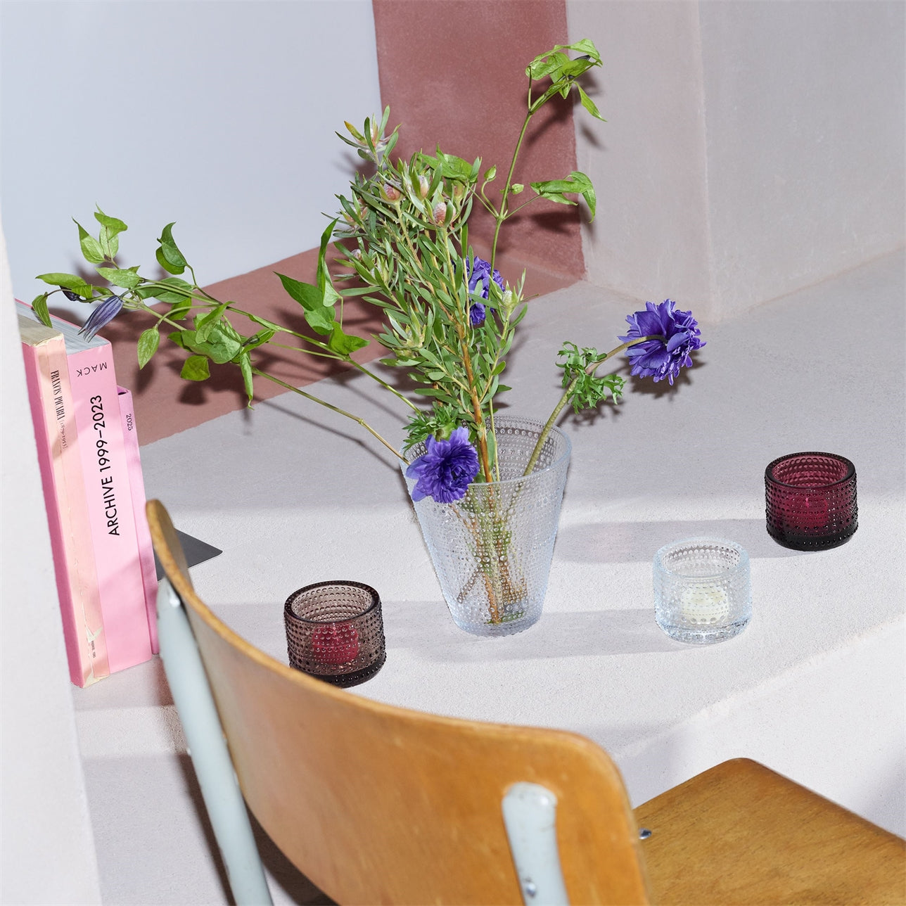 Kastehelmi Tealight Candleholder 64 mm – Calluna