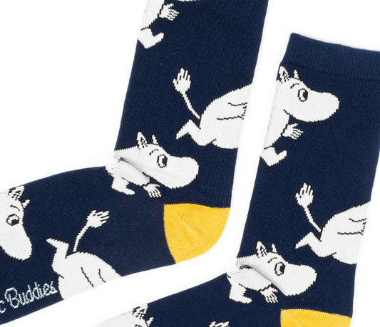 Moomin Running Men’s Socks - Navy