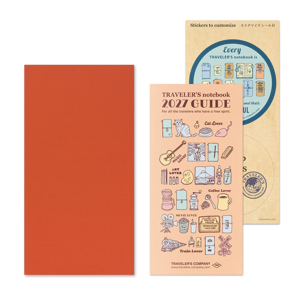 Traveler's notebook  Refill 2027 Monthly