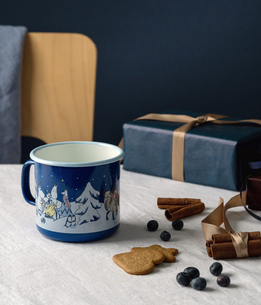 Moomin Enamel Mug Starry Night - 800ml