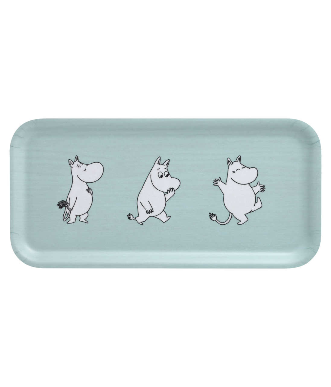 Moomin Tray Retro Characters - 27 x 13 cm