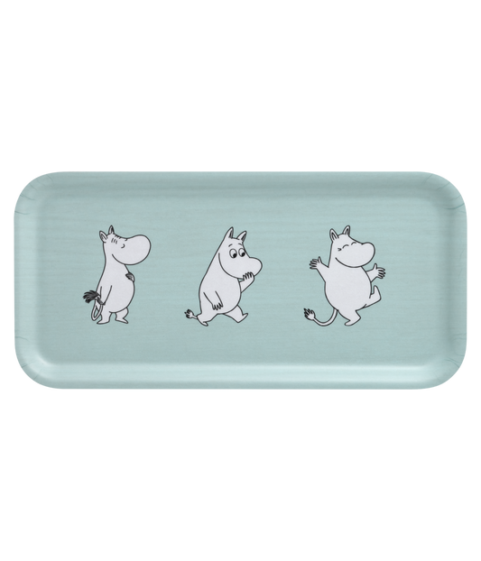 Moomin Tray Retro Characters - 27 x 13 cm