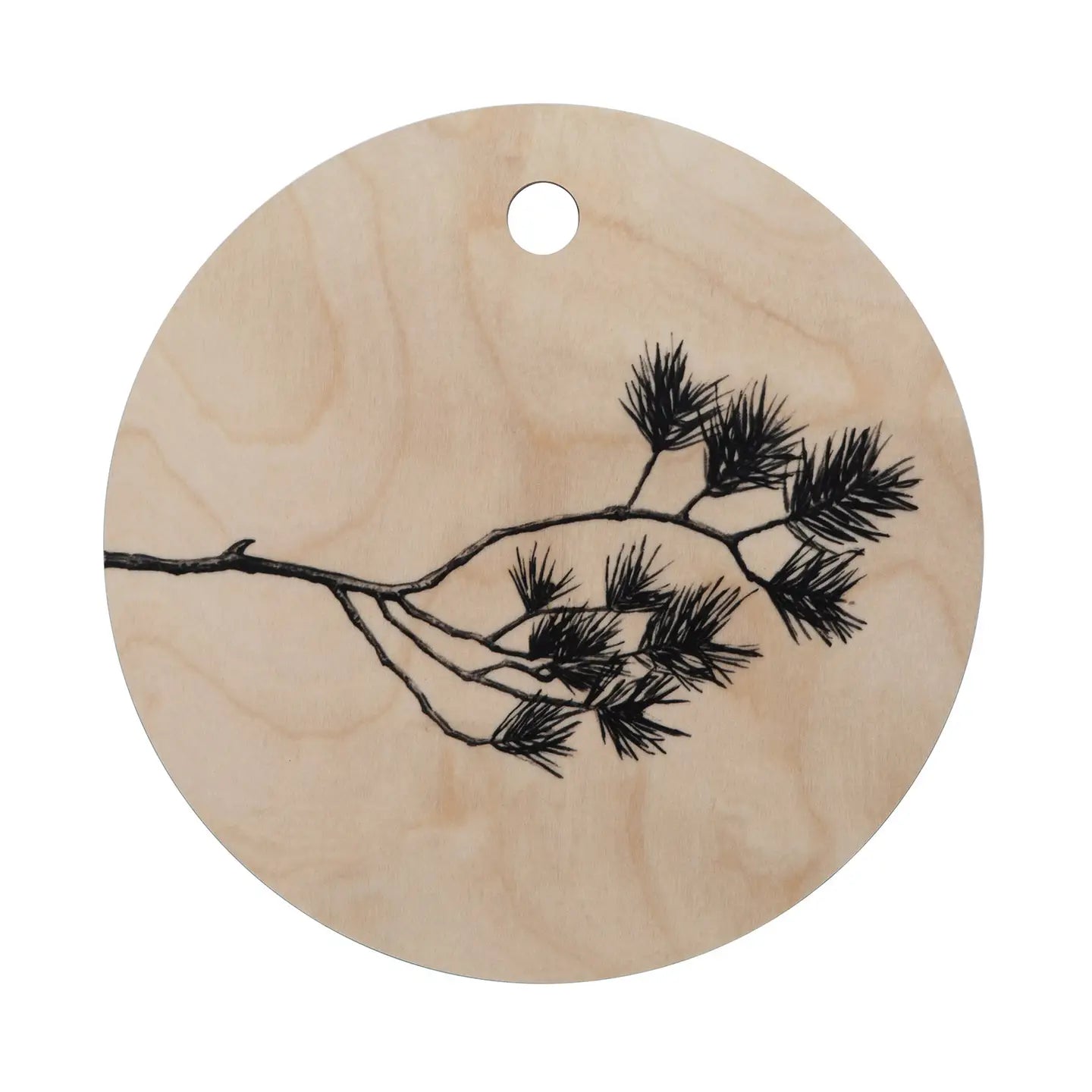 Pine Branch Cutting Board